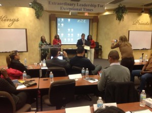 LUCHO RECEIVING ACCREDITATION