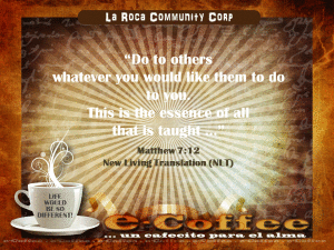 1eCoffee Matthew 7.12 091713