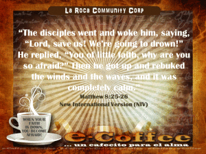 1eCoffee Matthew 8.25.26 101413