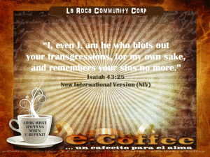 1eCoffee Isaiah 43.25 011014