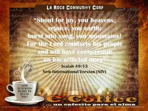 1eCoffee Isaiah 49.13 020714