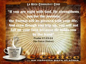 1eCoffee Psalm 37.23.24 031014