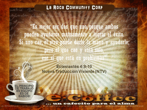 1eCoffee Eclesiastes 4.9.10 110414