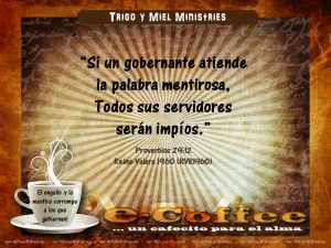 1eCoffee Proverbios 29.12 200215