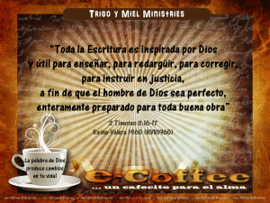 1eCoffee 2 Timoteo 3.16-17 160315